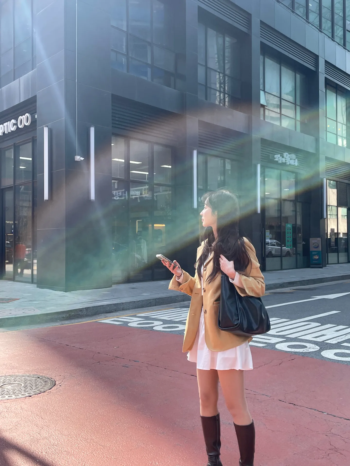 퓨어 옆지퍼 러블리 a라인 플레어 코튼스커트 - sk