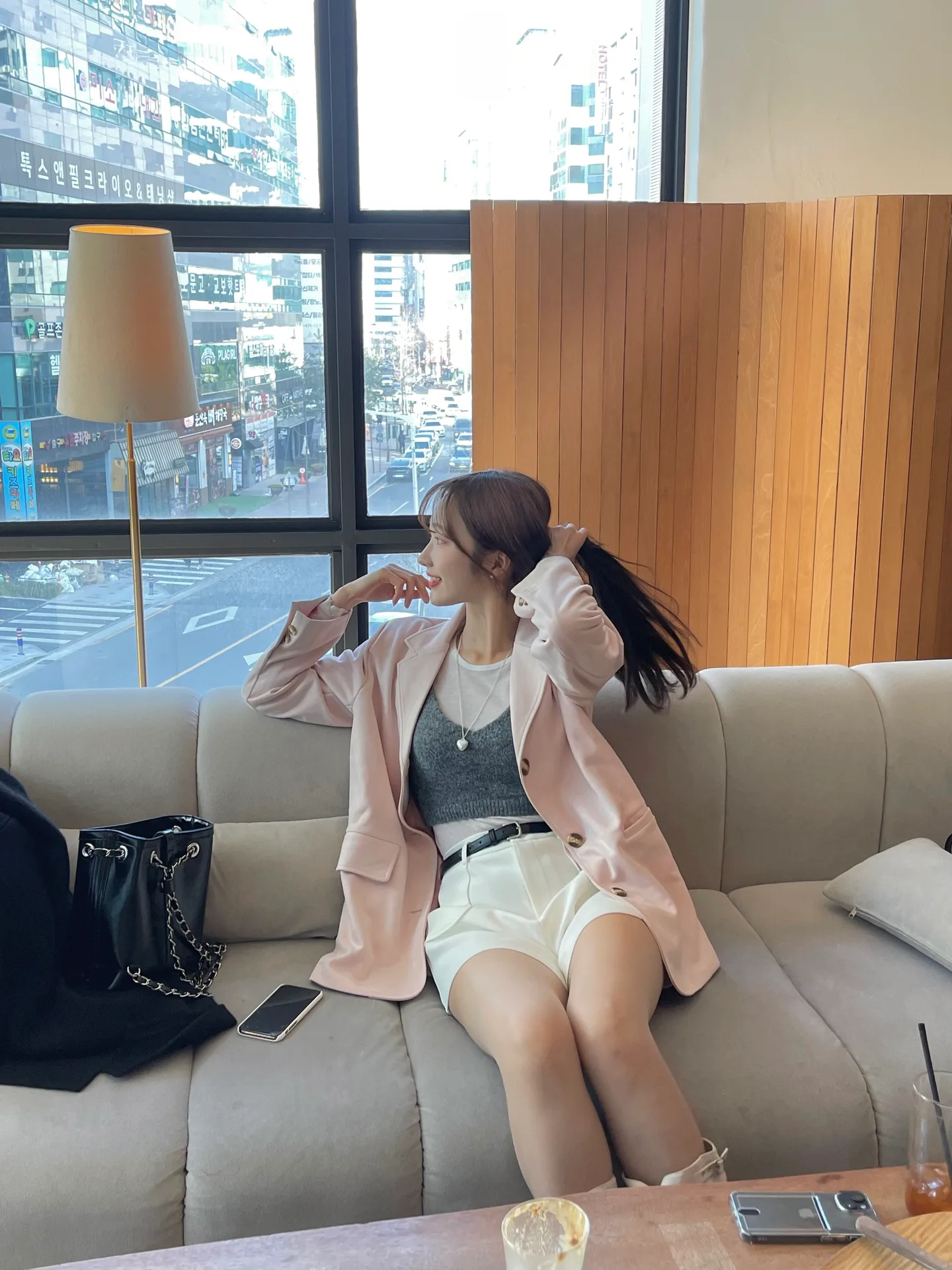 립포켓 벨트세트 반바지 숏팬츠 - pt 상세 9