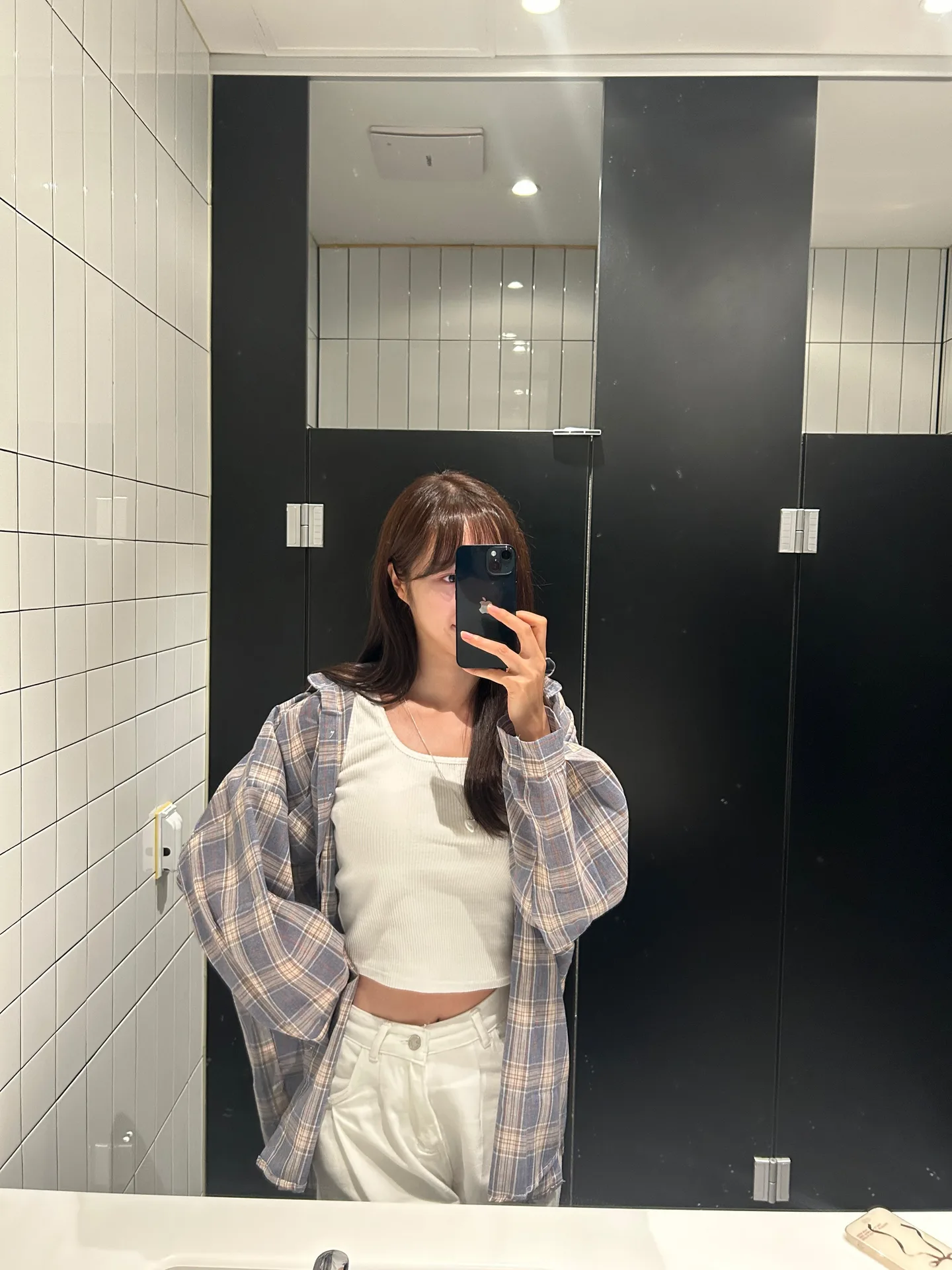 스퀘어넥 민소매 데일리 기본 골지 나시 - tee 상세 19