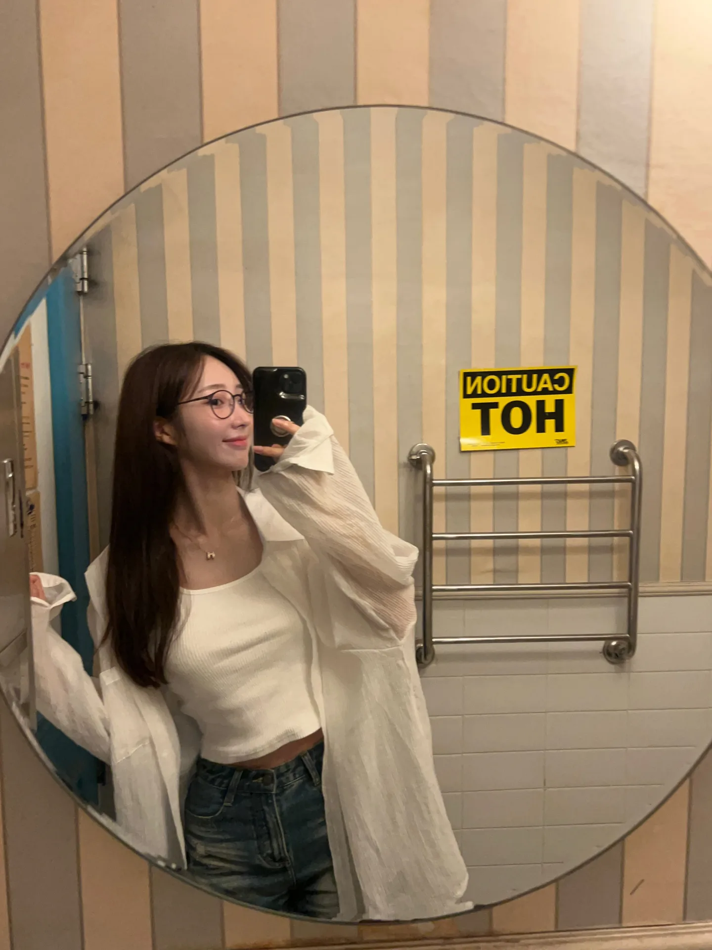 스퀘어넥 민소매 데일리 기본 골지 나시 - tee