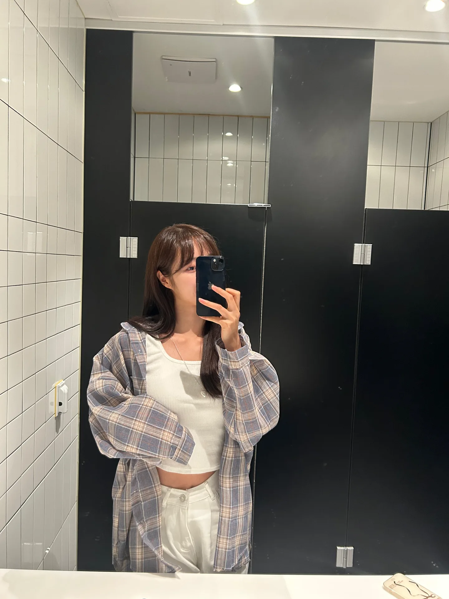 스퀘어넥 민소매 데일리 기본 골지 나시 - tee 상세 21