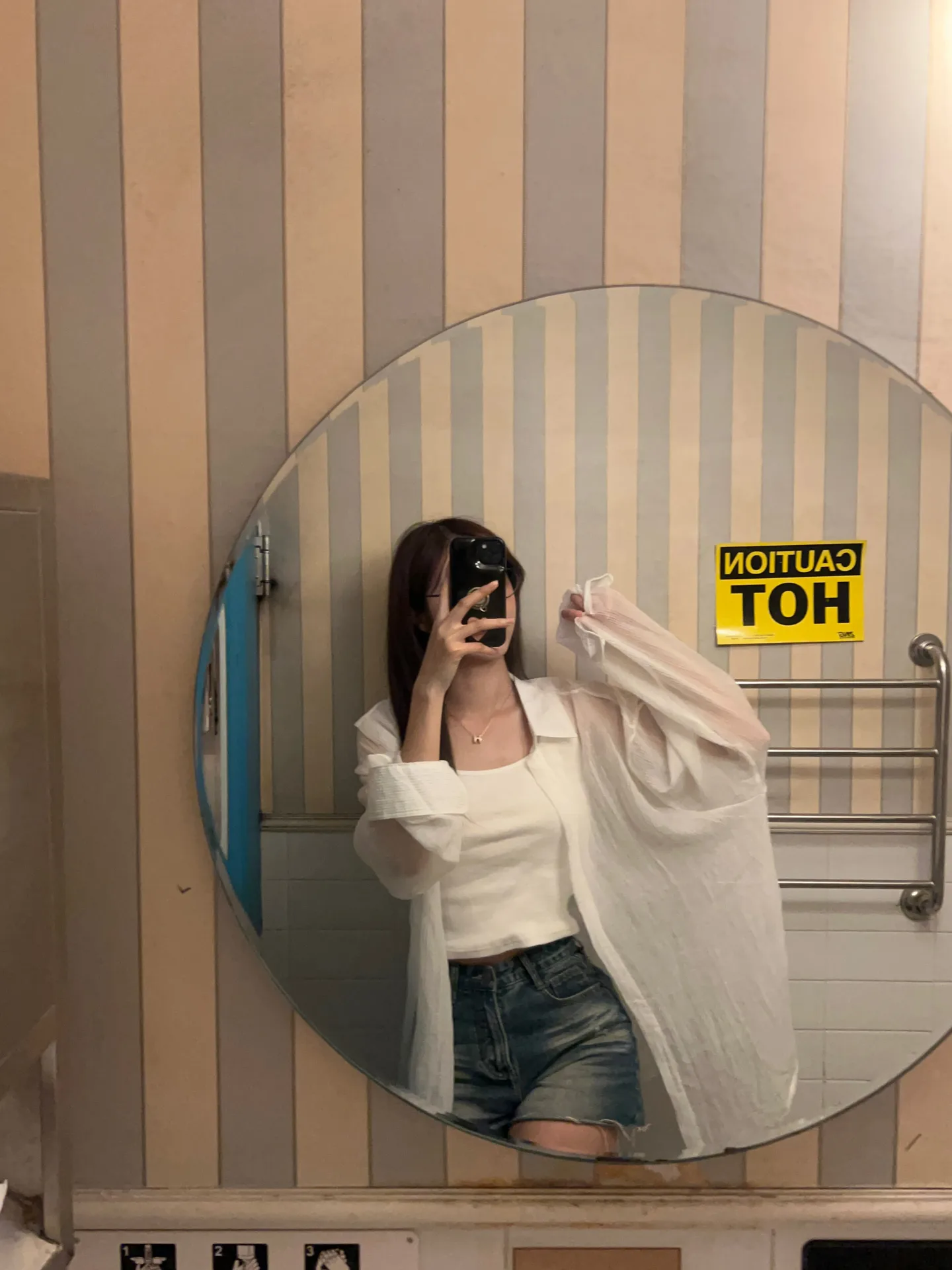 스퀘어넥 민소매 데일리 기본 골지 나시 - tee 상세 8