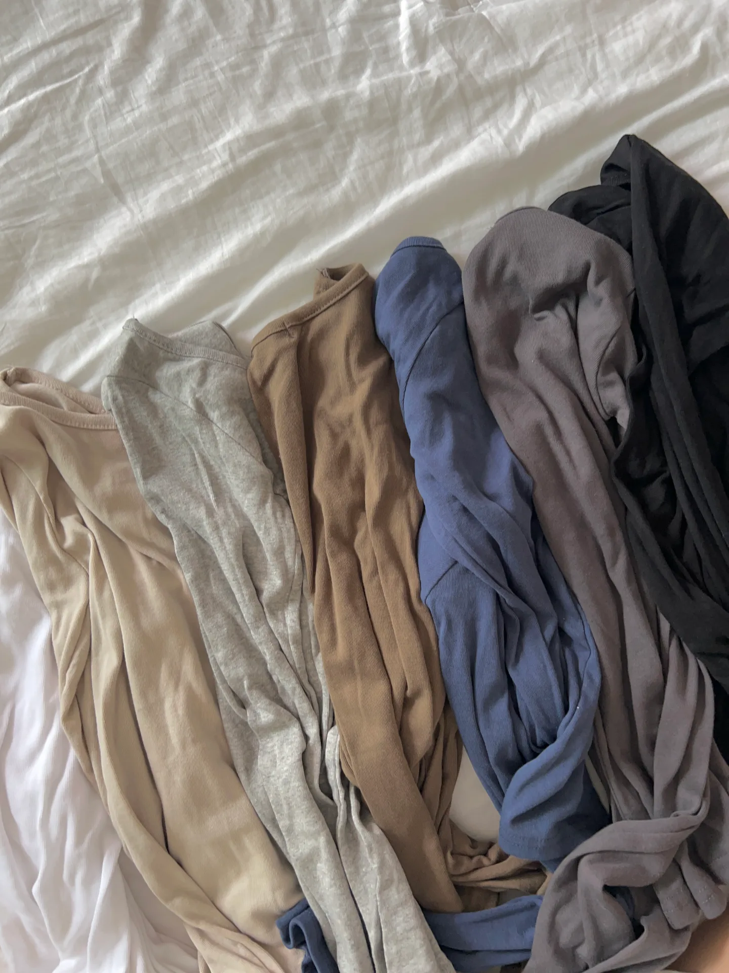 u넥 라운드넥 기본 긴팔티 레이어드긴팔티 - tee 상세 18