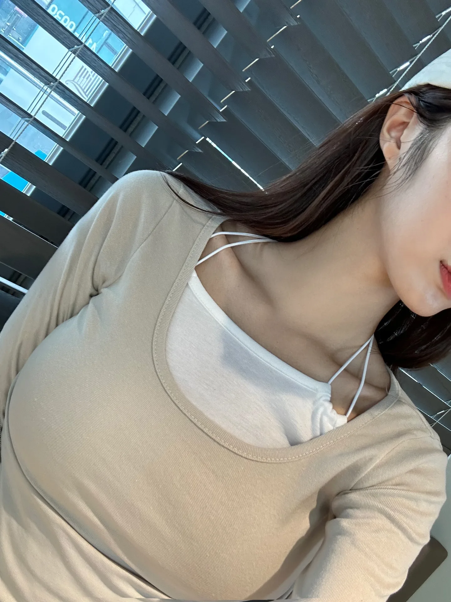 u넥 라운드넥 기본 긴팔티 레이어드긴팔티 - tee 10