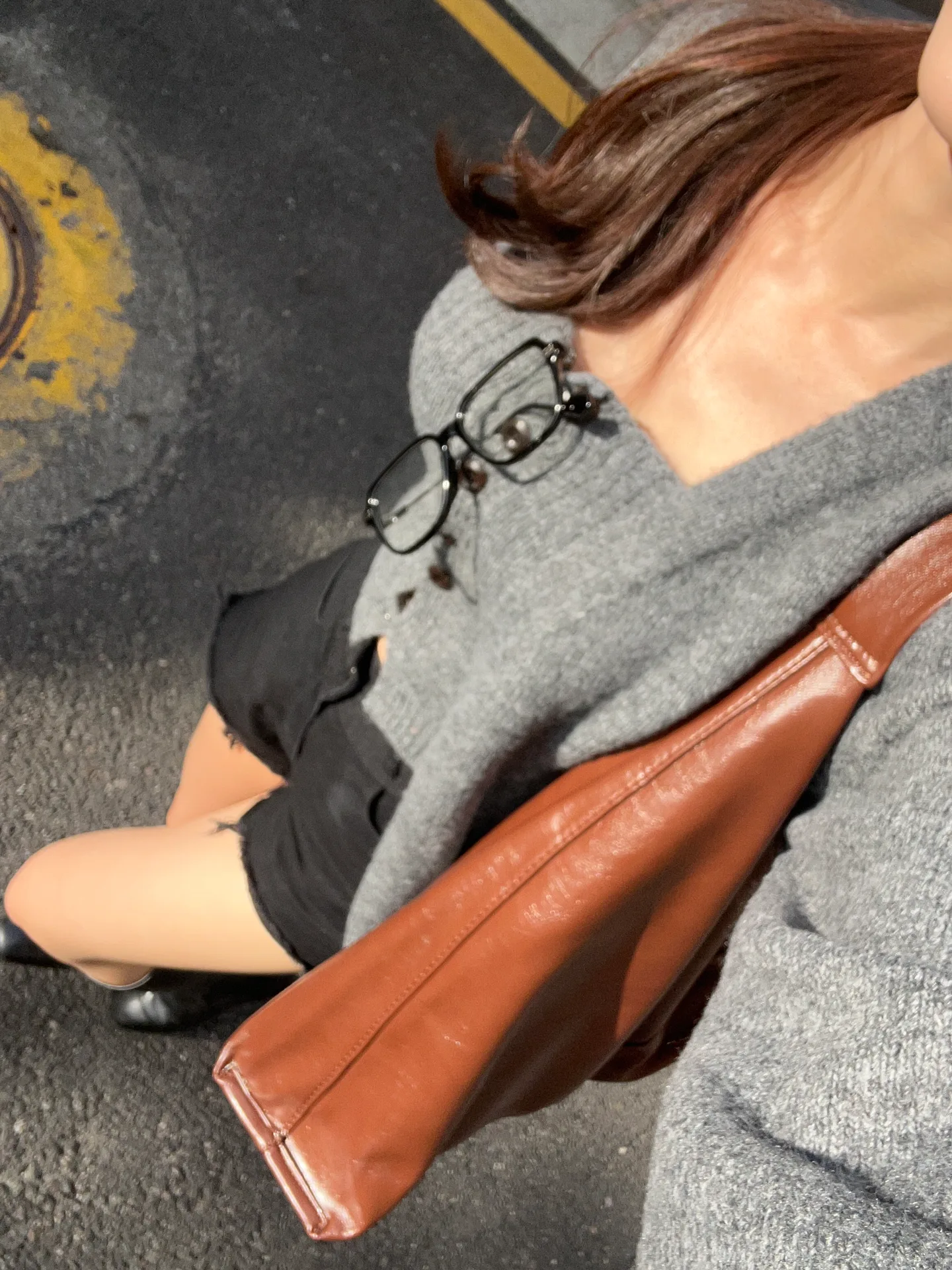 데일리 보부상 가죽 레더 호보백 - acc 상세 10