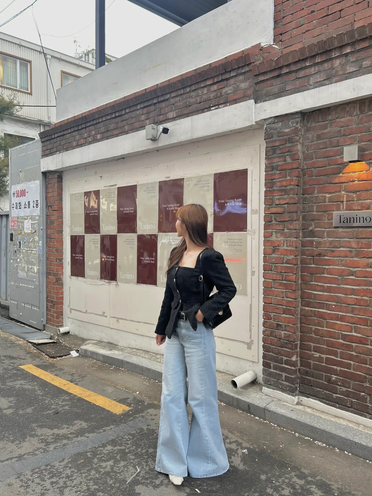 샌드브러쉬 와이드 포켓 롱 맥시 데님바지 - pt 상세 10