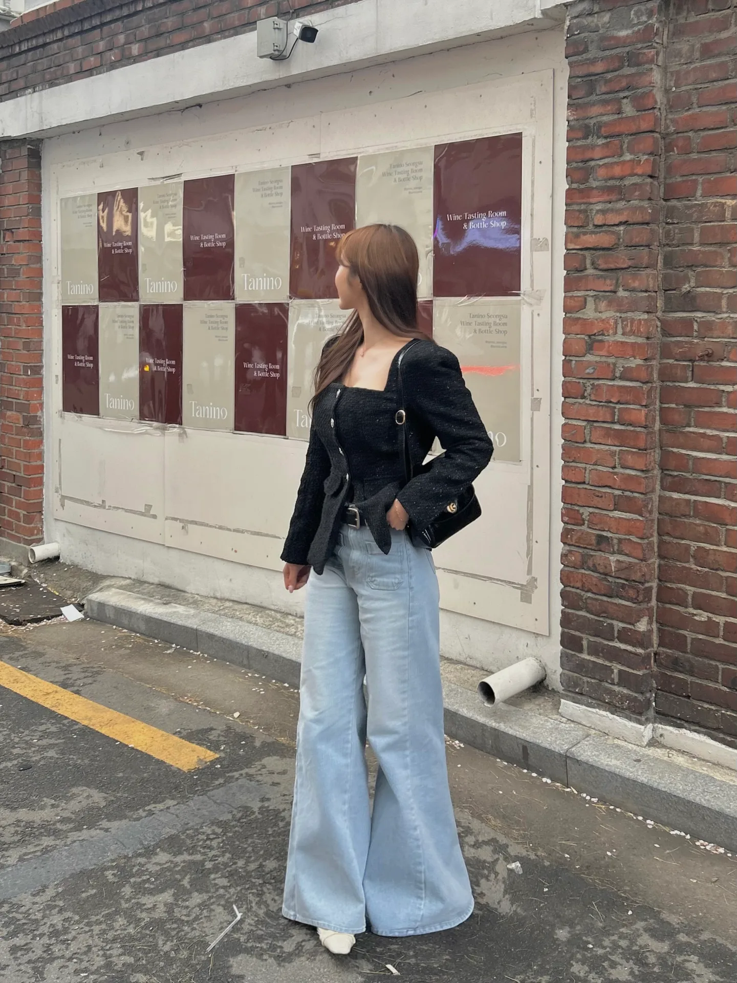 샌드브러쉬 와이드 포켓 롱 맥시 데님바지 - pt 상세 14