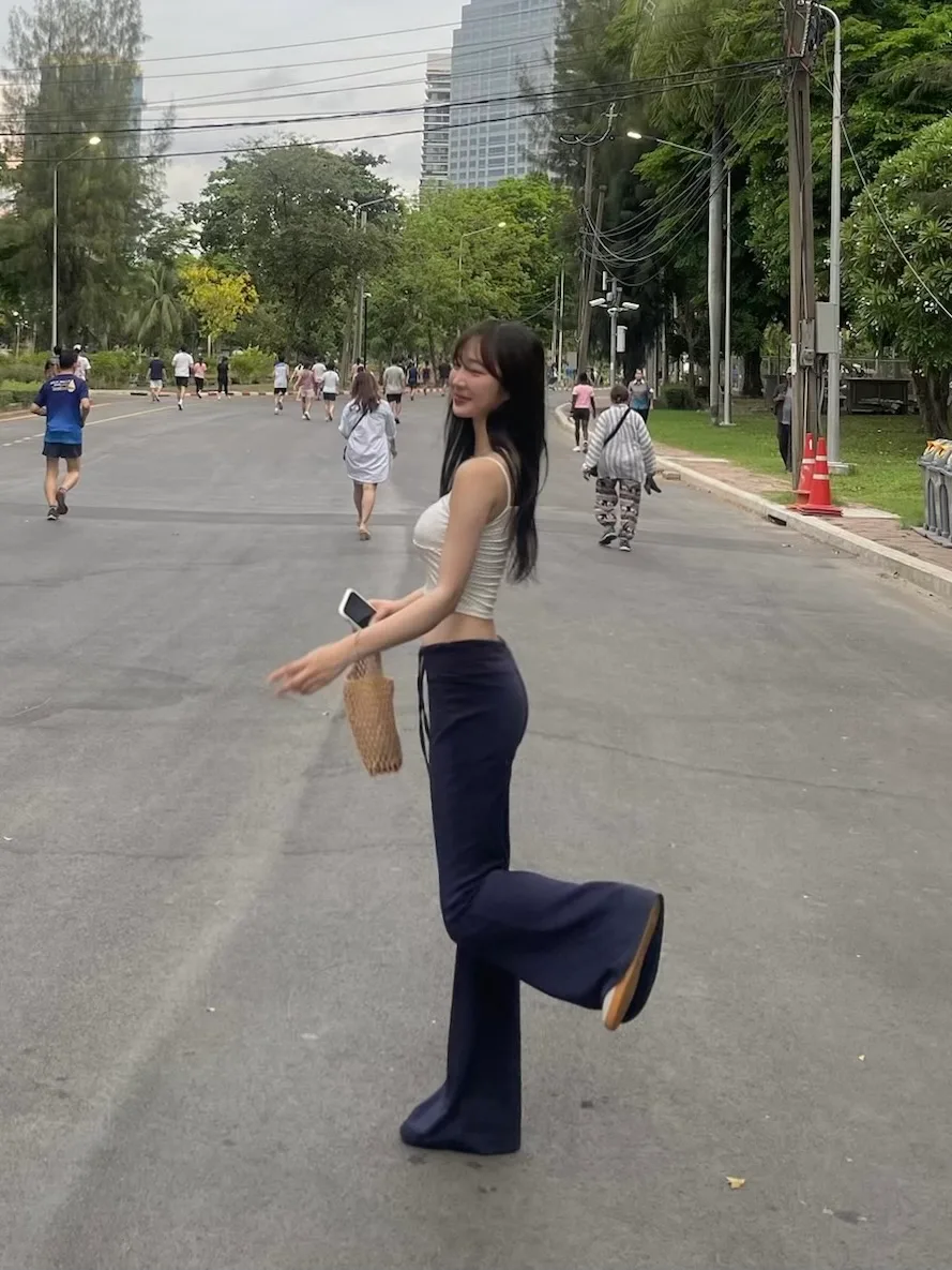 개말라핏 스판 와이드 밴딩 부츠컷pt - pt 상세 7