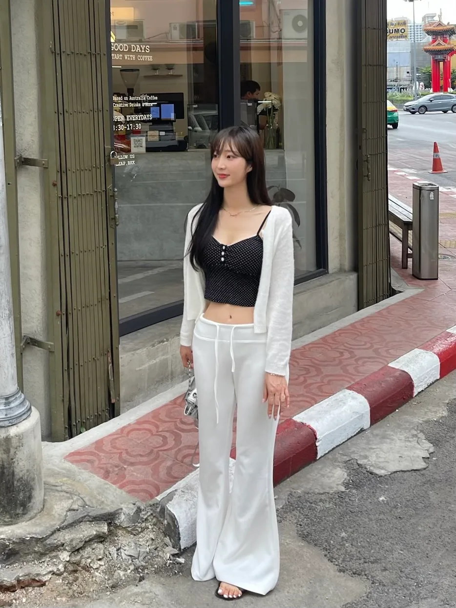 개말라핏 스판 와이드 밴딩 부츠컷pt - pt 상세 10
