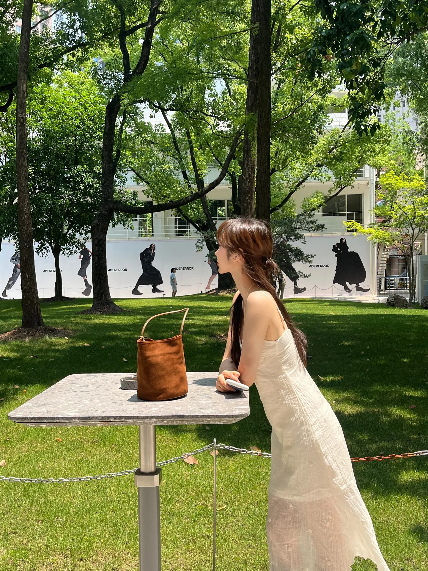 시스루 레이어드 꽃자수 언발란스 ops - ops 상세 10