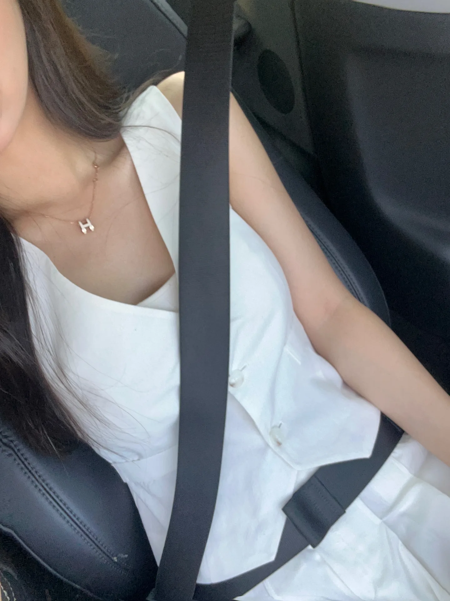 여름 단추 베스트 린넨 나시 블라우스 - bl 상세 10