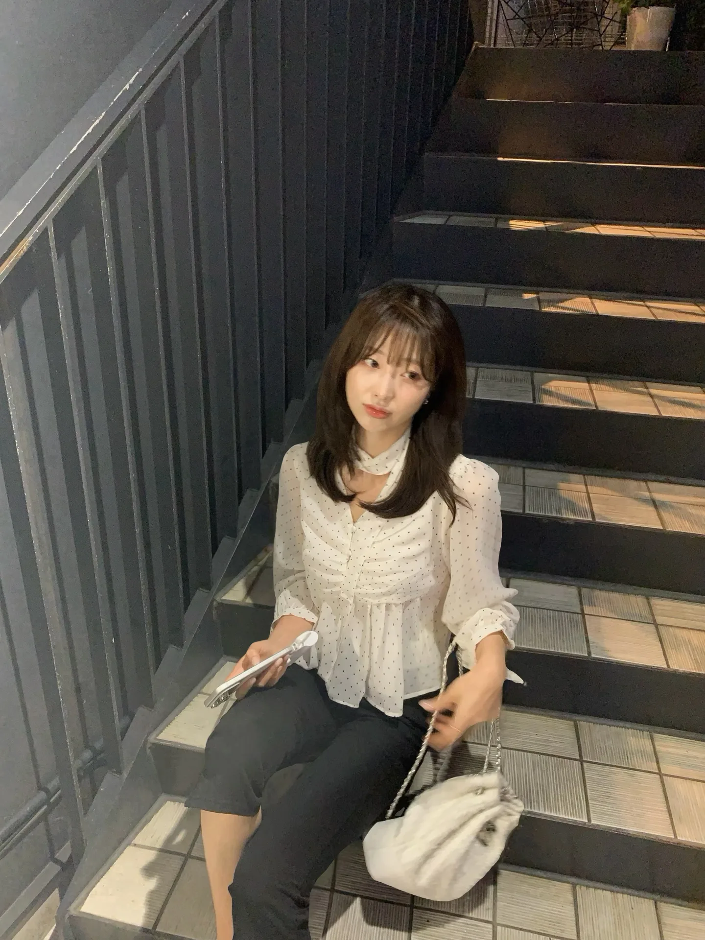 하비추천 옆트임 카프리 9부 팬츠 - pt